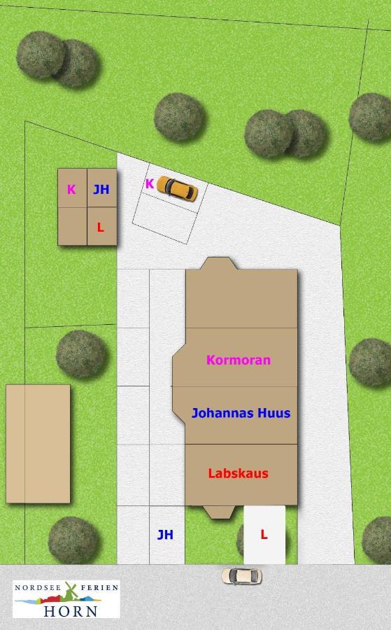 Labskaus Villa Dornumersiel Exterior foto